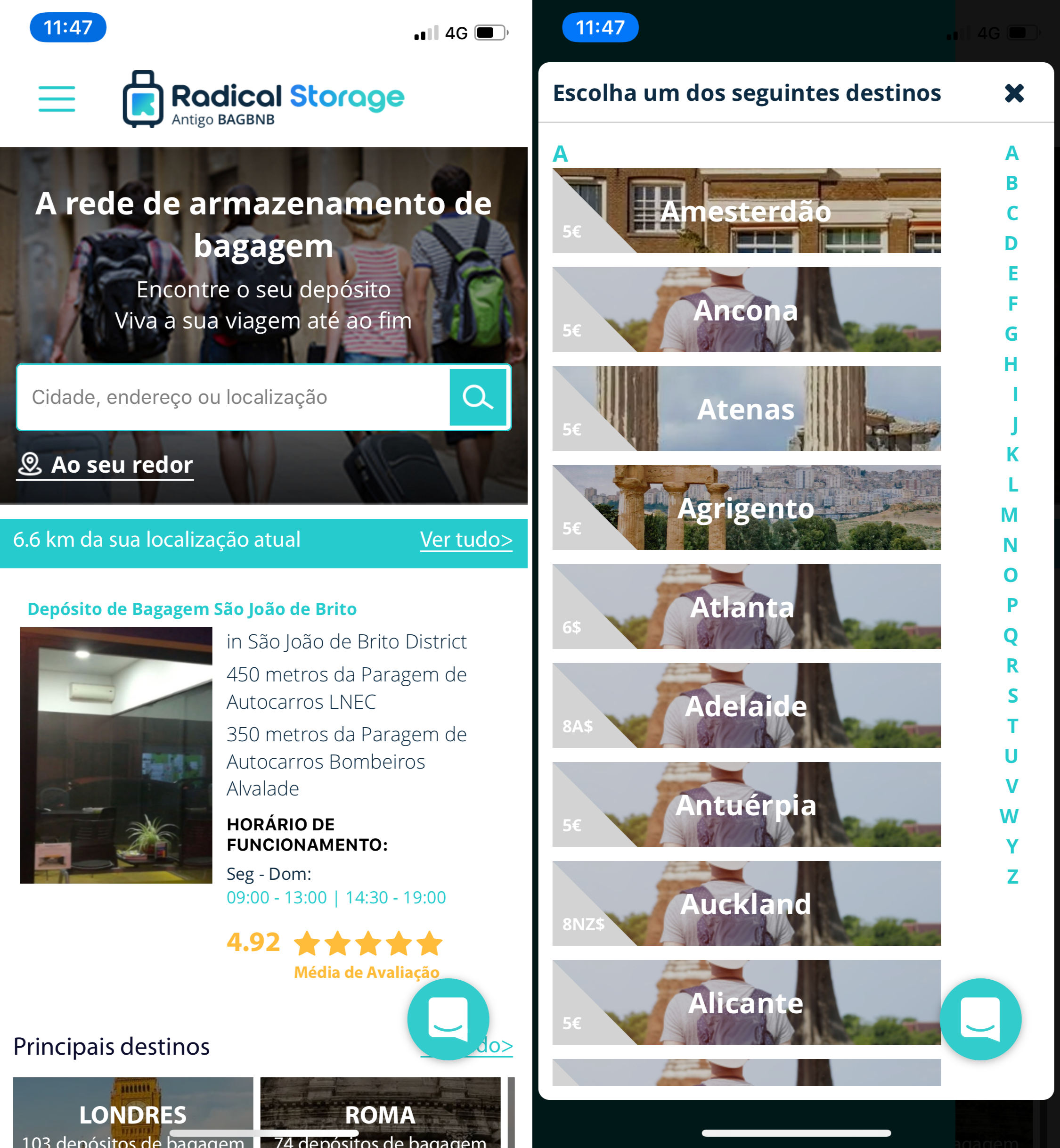 Radical - Luggage Store
