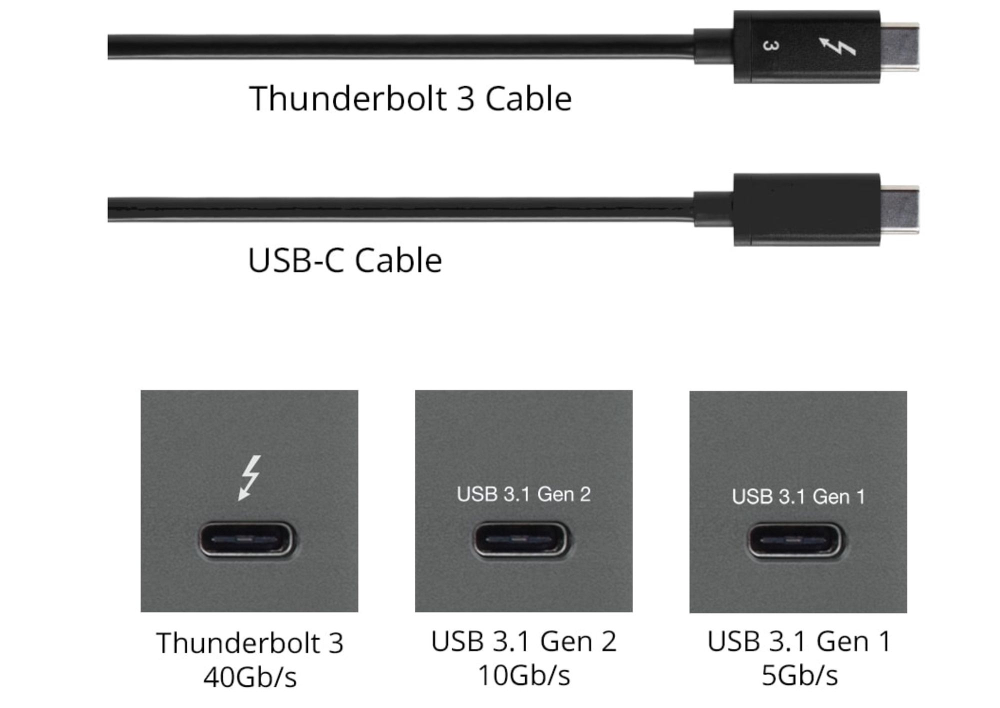 Difference Between Thunderbolt And Thunderbolt Difference 58 OFF