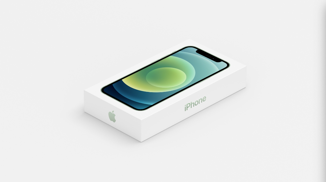 Caixa do novo iPhone 12