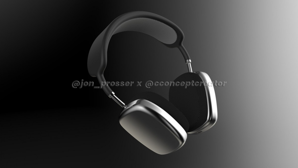 Conceito dos AirPods Studio de Jon Prosser.