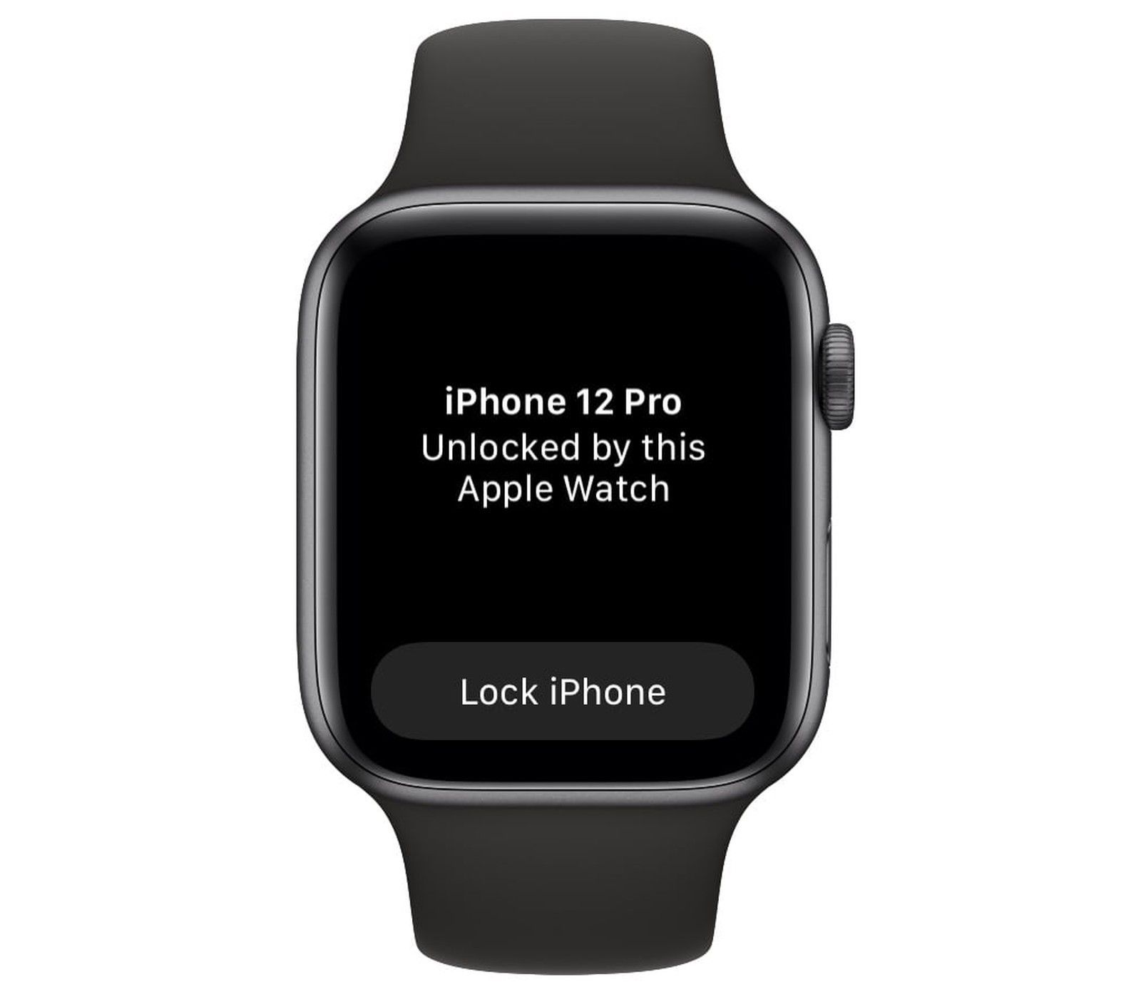 Notificação de desbloqueio do Apple Watch