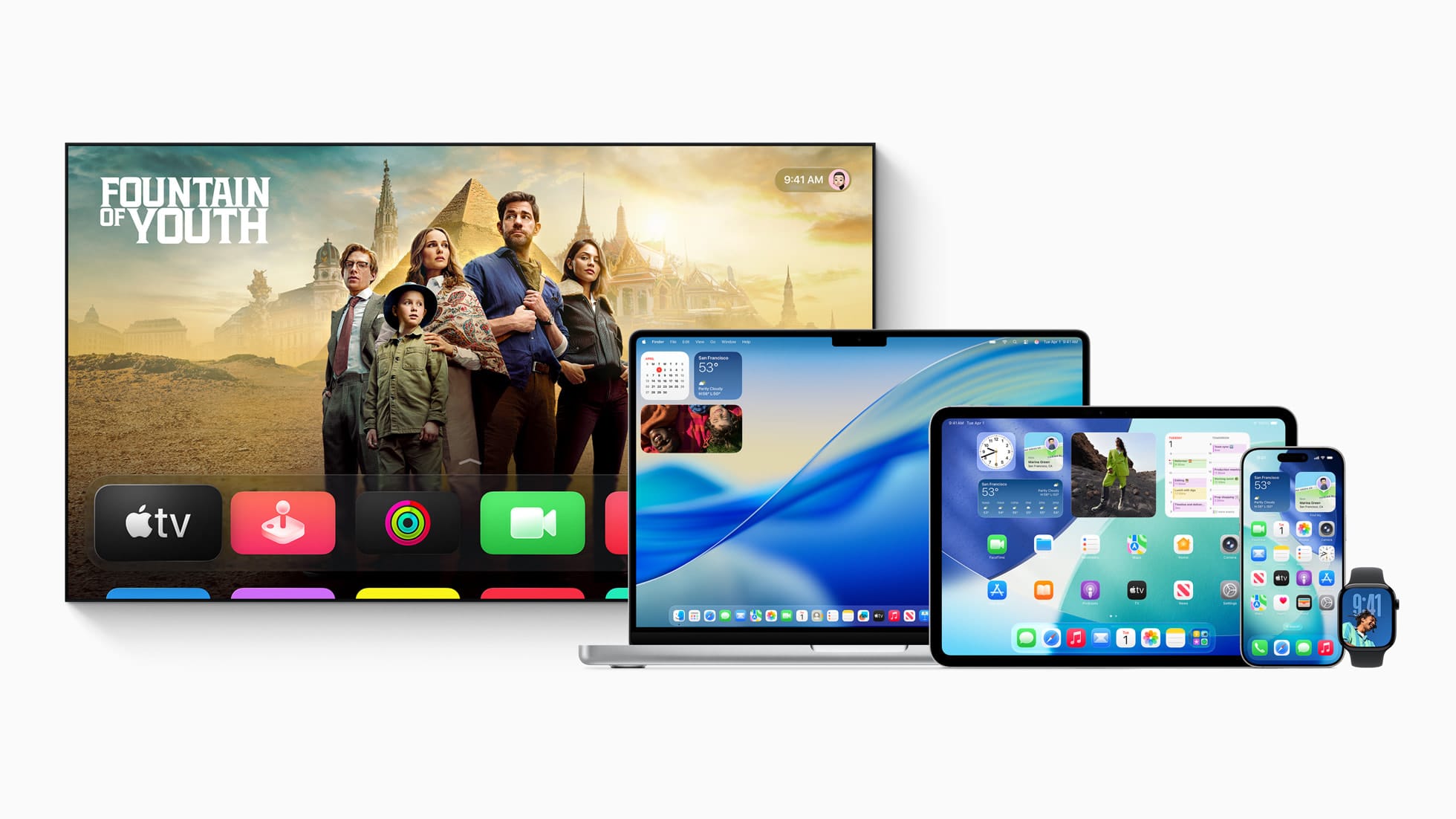 iOS 18 é acompanhado por todos os restantes novos softwares para iPad, Mac, Apple Watch e Apple TV