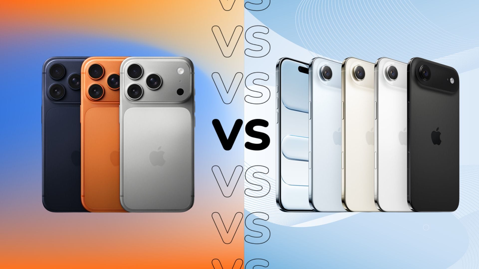 iPhone Air vs iPhone 17 Pro - Diferenças notórias, escolha difícil