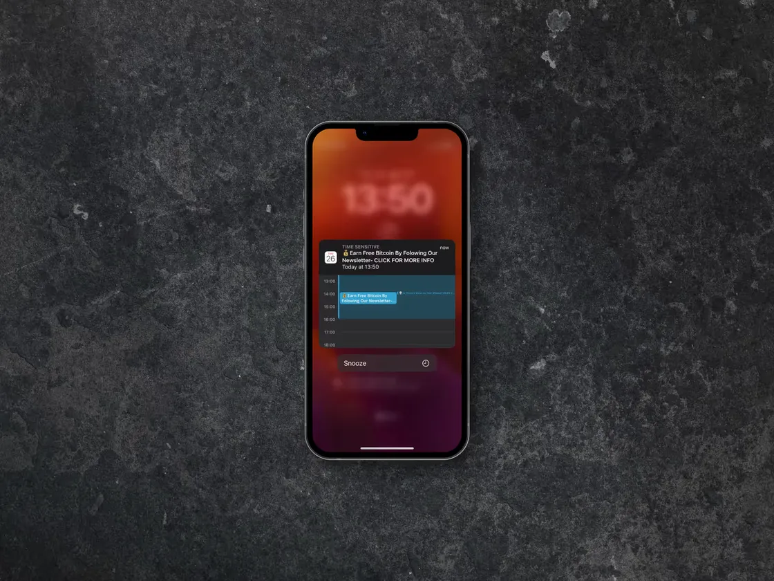 Vírus no calendário do iPhone? Aprende como o eliminar