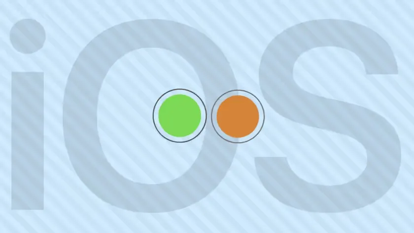 O que significam os pontos laranja e verde no ecrã do teu iPhone?