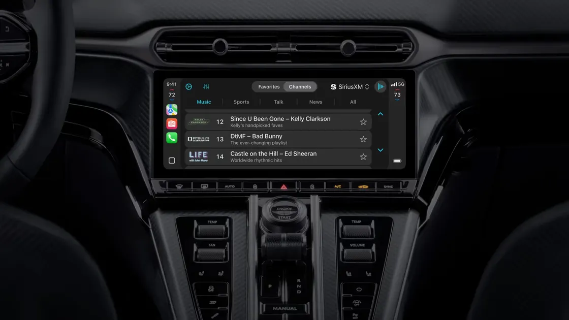 CarPlay Ultra estreia-se nos EUA e Canadá com a Aston Martin