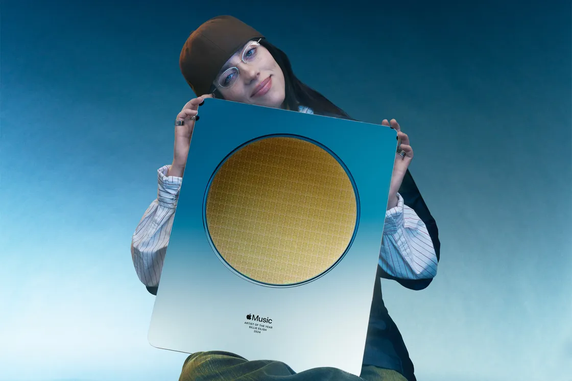 Apple Music - Billie Eilish escolhida como Artista do Ano 2024
