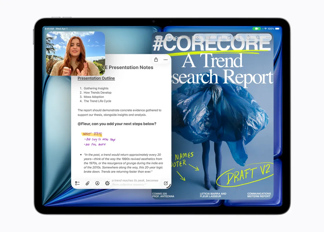 iPad Air (M4) revelado oficialmente com tudo o que se pedia