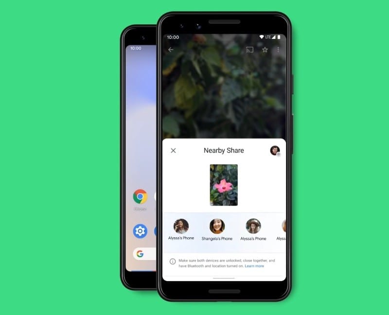 Nearby Share é o “AirDrop” da Google e chegou finalmente ao Android