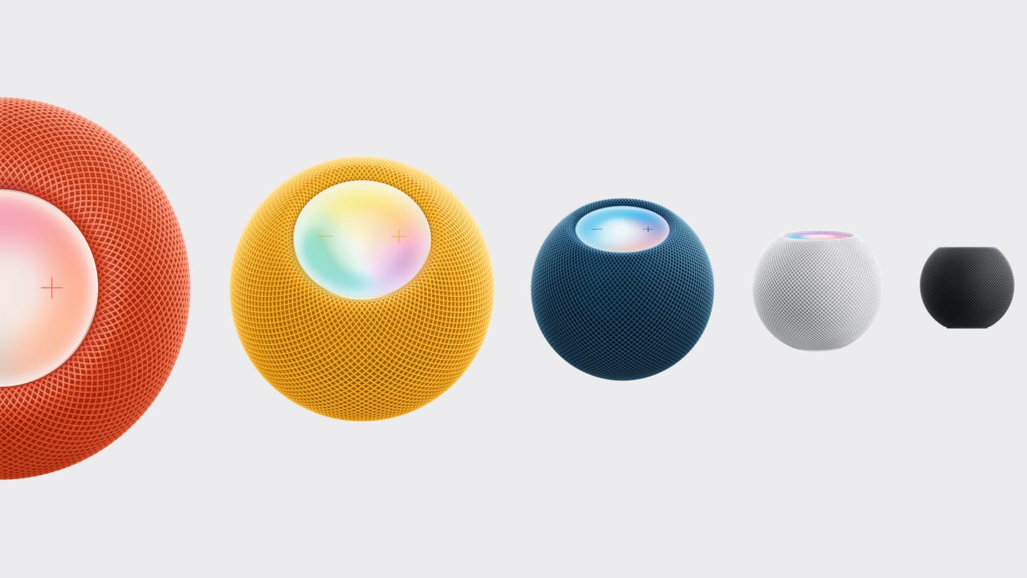 Novas cores do HomePod mini chegam à Europa no final do mês