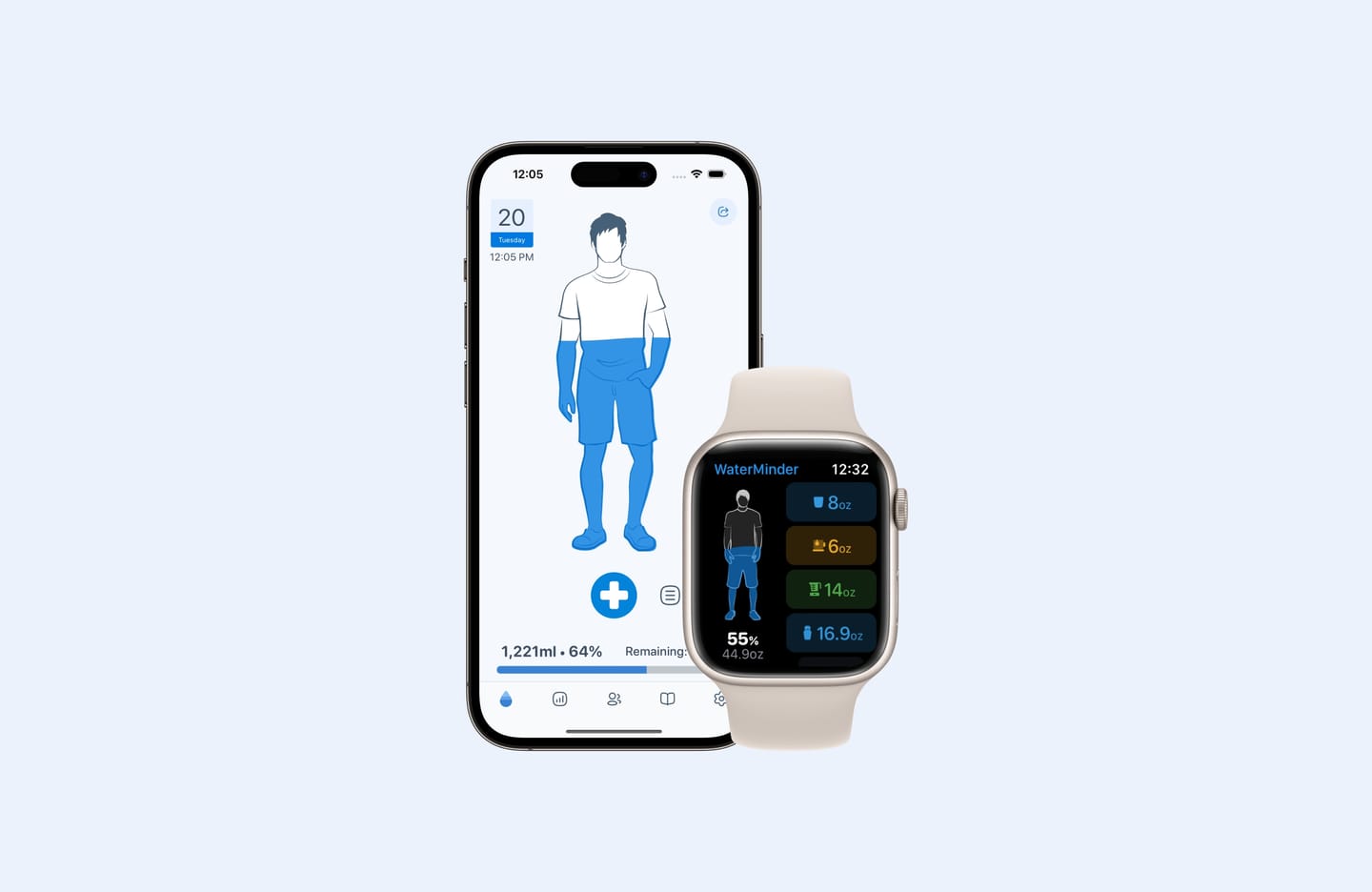 WaterMinder: um companheiro divertido para o teu equilíbrio hídrico