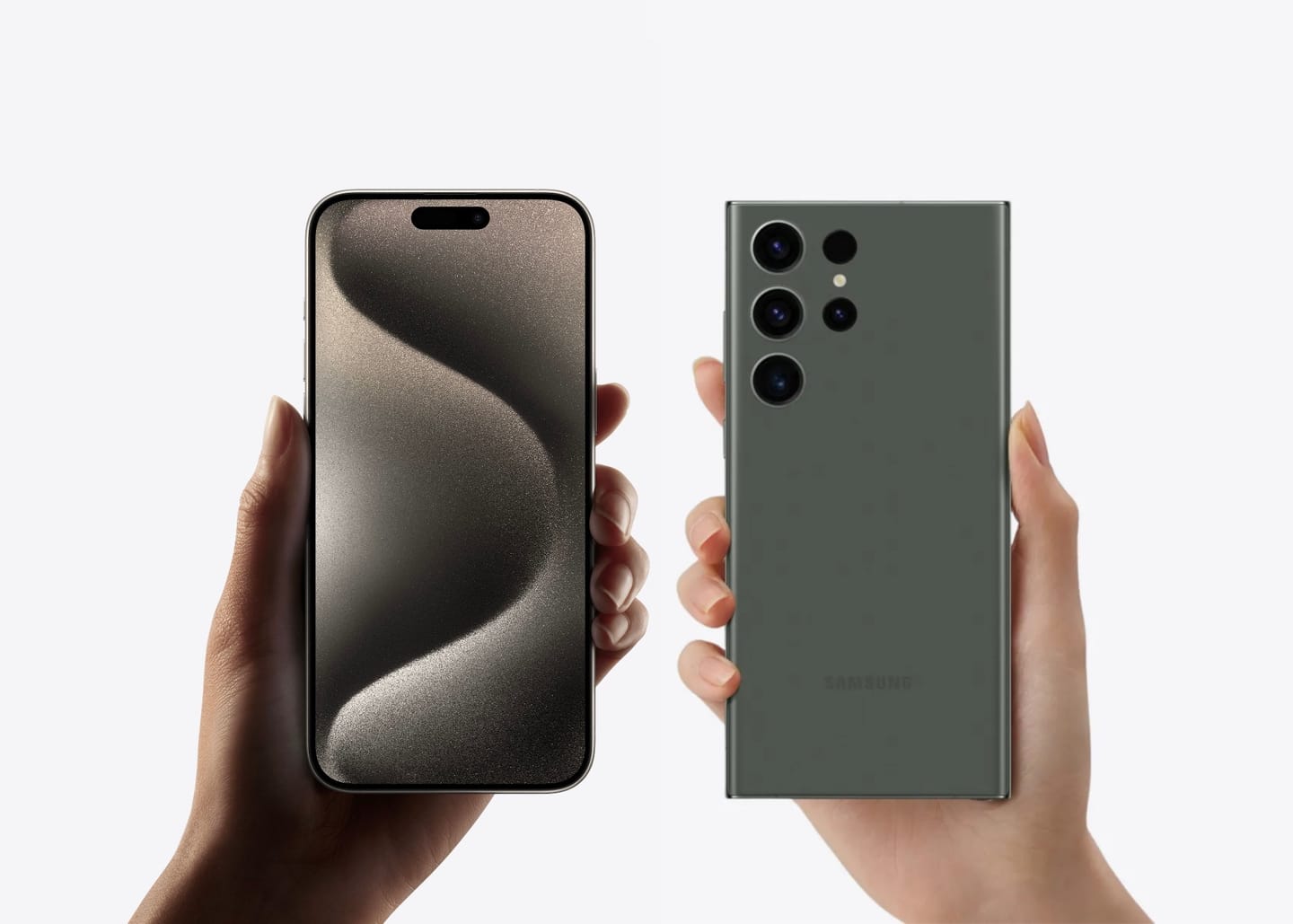 iPhone 15 Pro Max vs Samsung Galaxy S23 Ultra: o comparativo