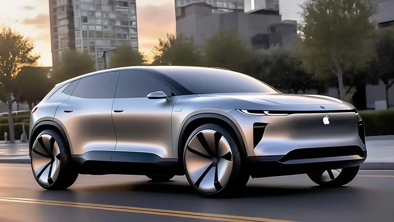 Conceito de um possível Apple Car.