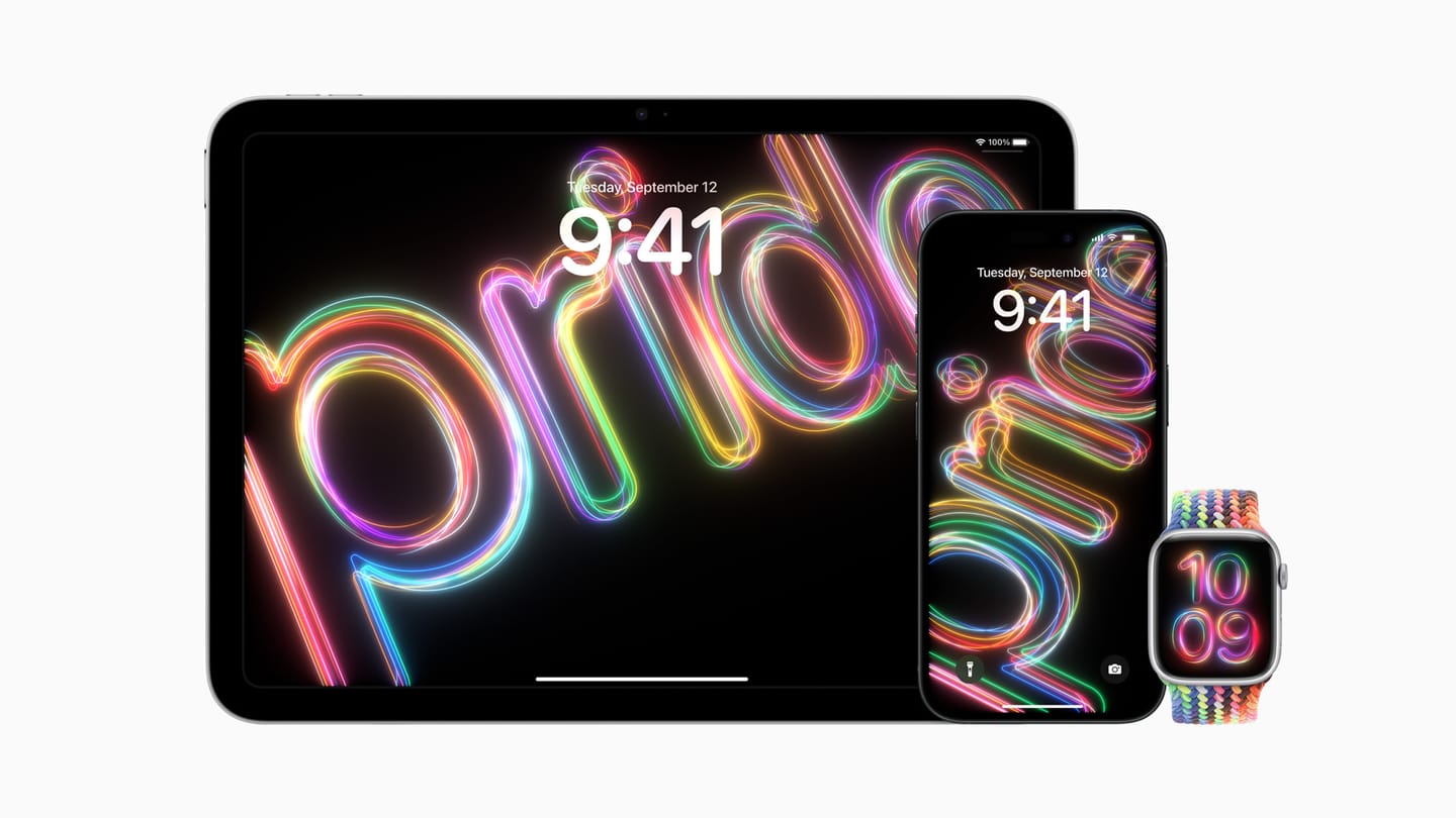 Novidades da Apple para o Pride Month: Nova bracelete, wallpaper e mostrador a condizer