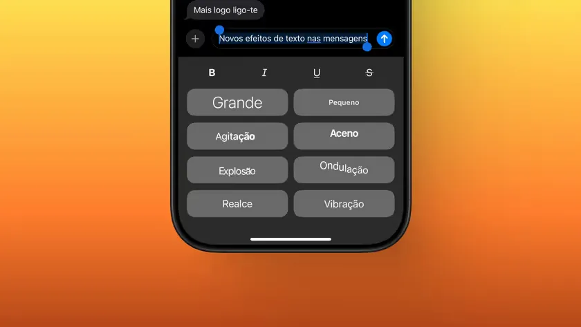 iPhone: Como ativar os efeitos de texto nas mensagens?