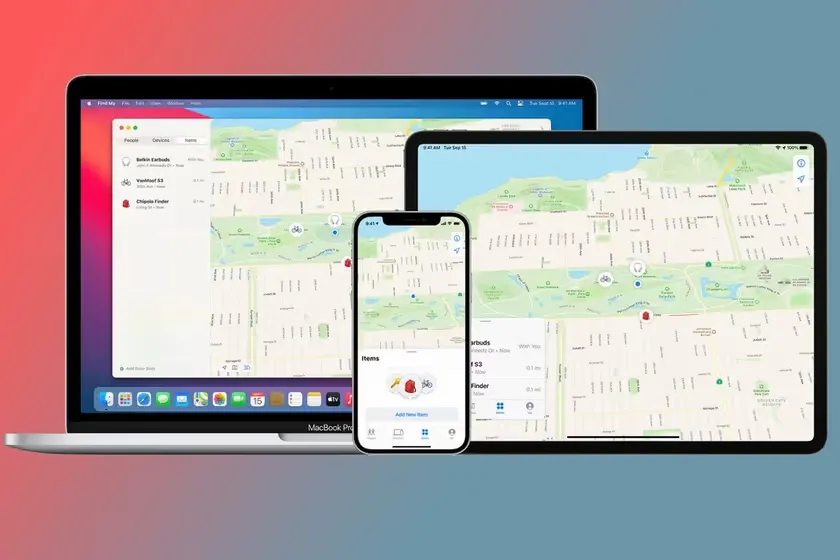 Como gerir dispositivos Apple na aplicação Encontrar