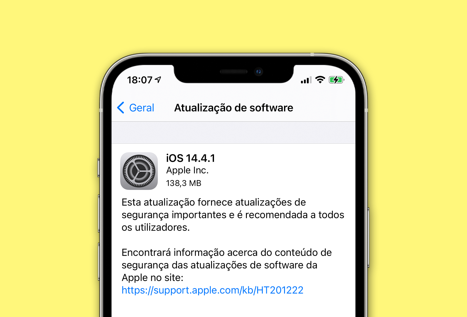 Apple lança iOS 14.4.1, watchOS 7.3.2 e macOS 11.2.3