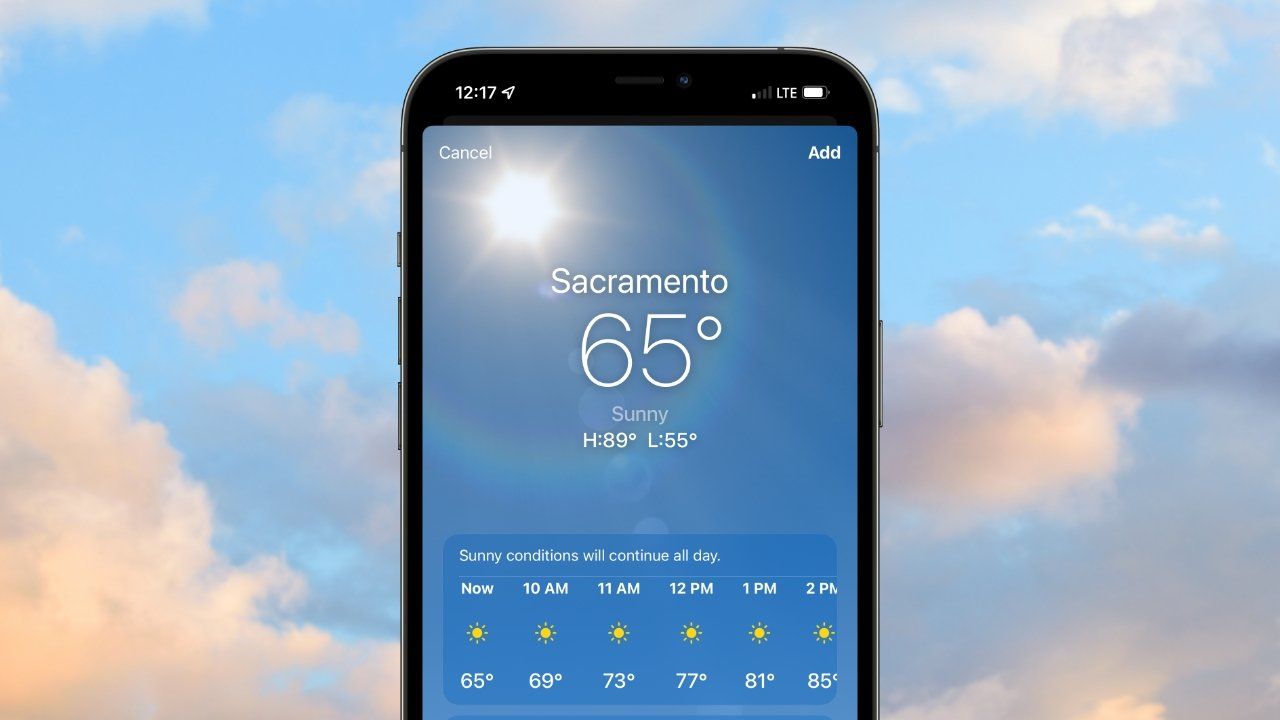As novidades da aplicação Meteorologia no iOS 15
