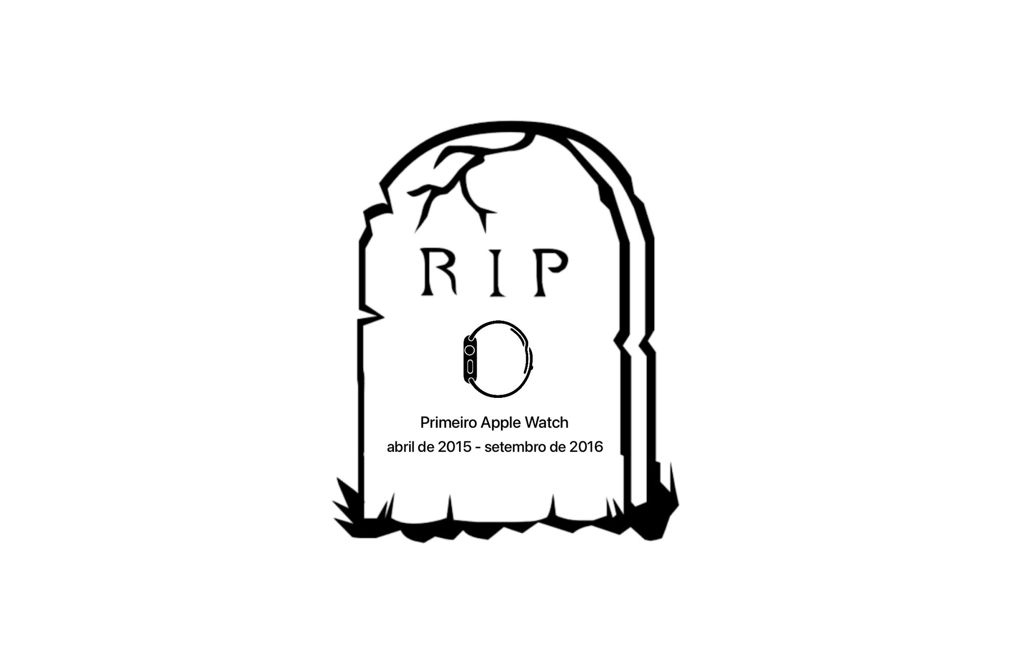 Rest In Peace, primeiro Apple Watch