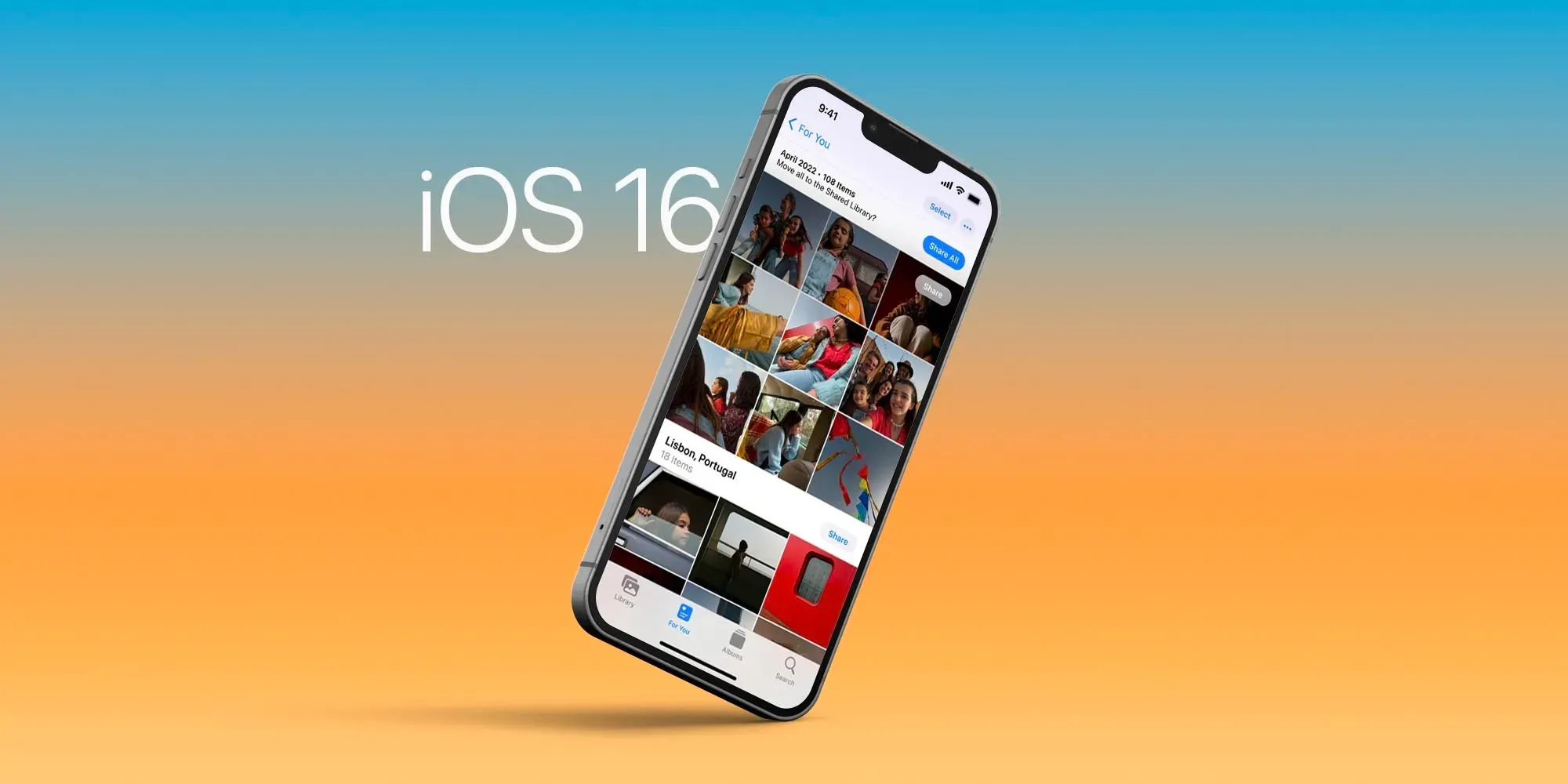 iOS 16: finalmente podes bloquear álbuns com Touch ID ou Face ID!