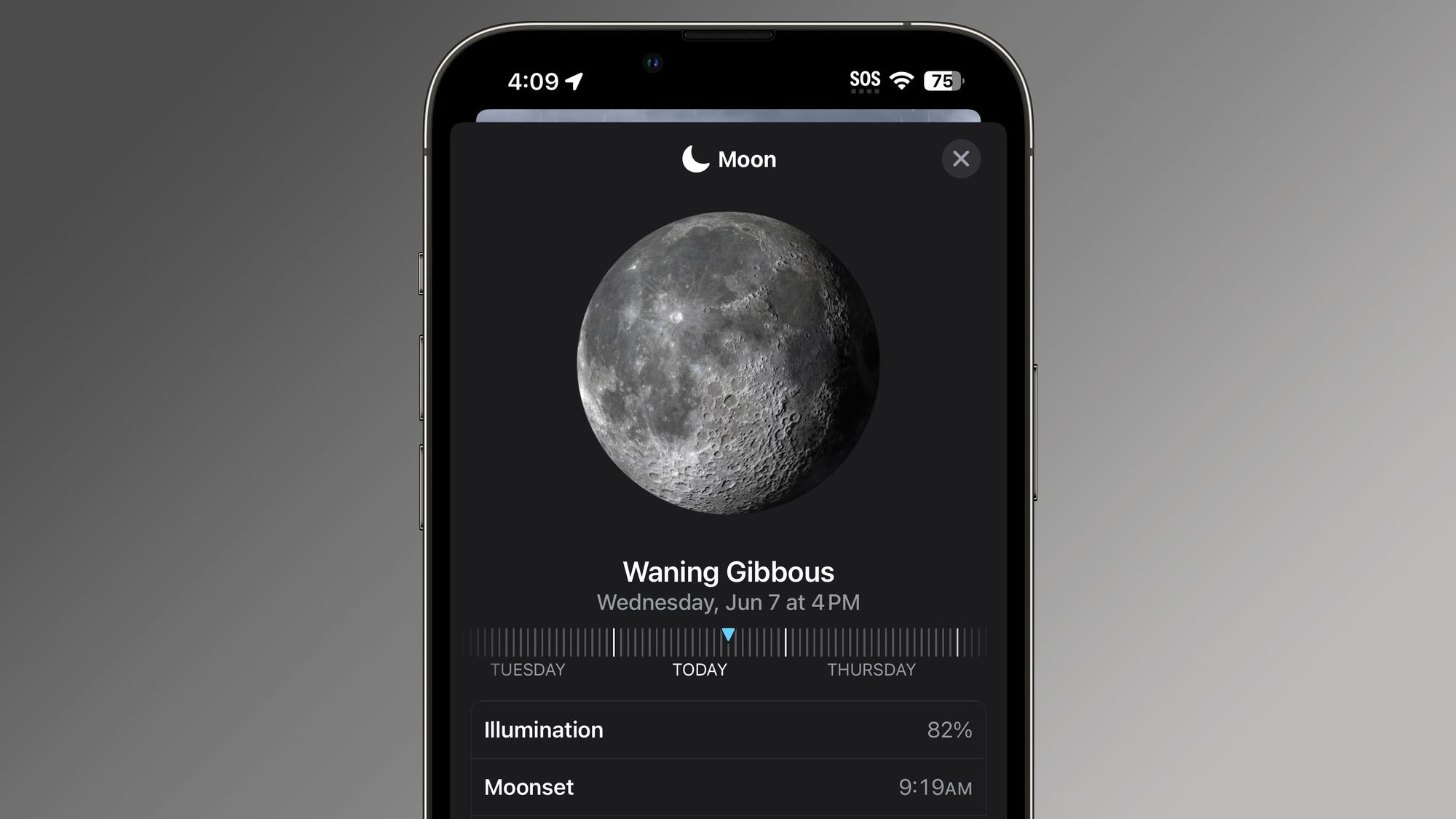 Meteorologia do iOS 17 vai trazer grandes novidades