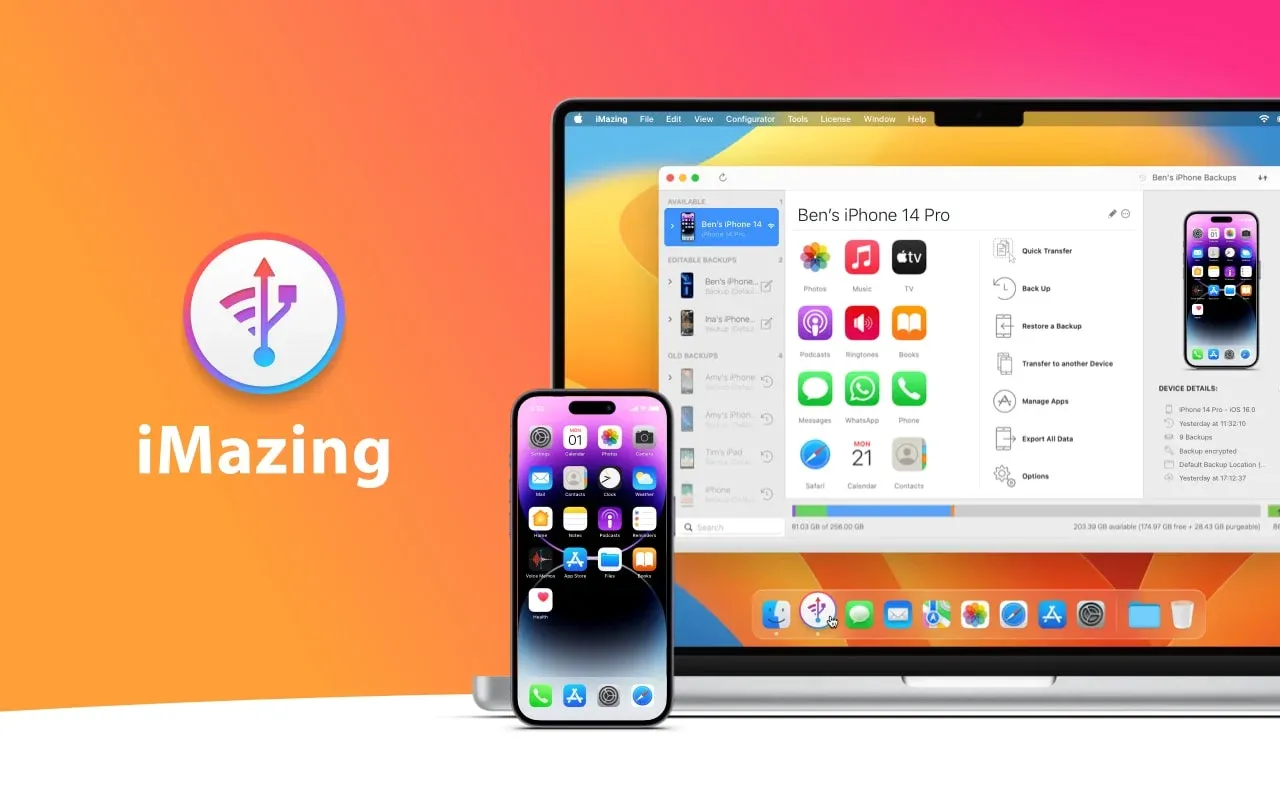 Sê o primeiro a testar o iMazing 3!