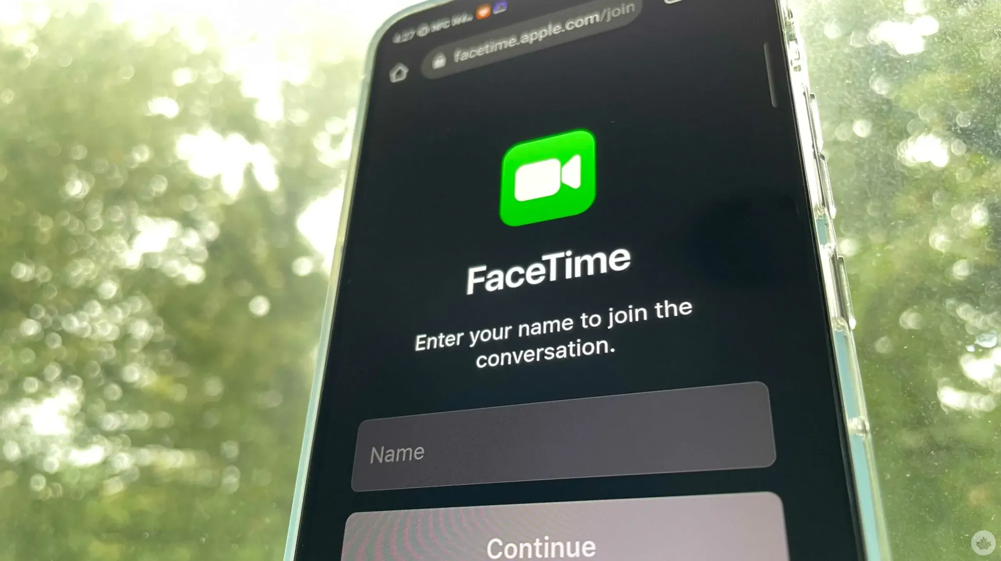 Como usar o FaceTime num dispositivo Android ou Windows