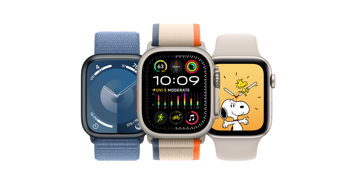 As diferenças entre o Apple Watch SE, Series 9 e Ultra 2