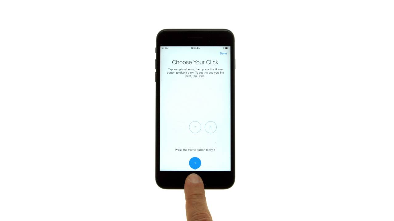 Como alterar o feedback no botão Home do iPhone SE