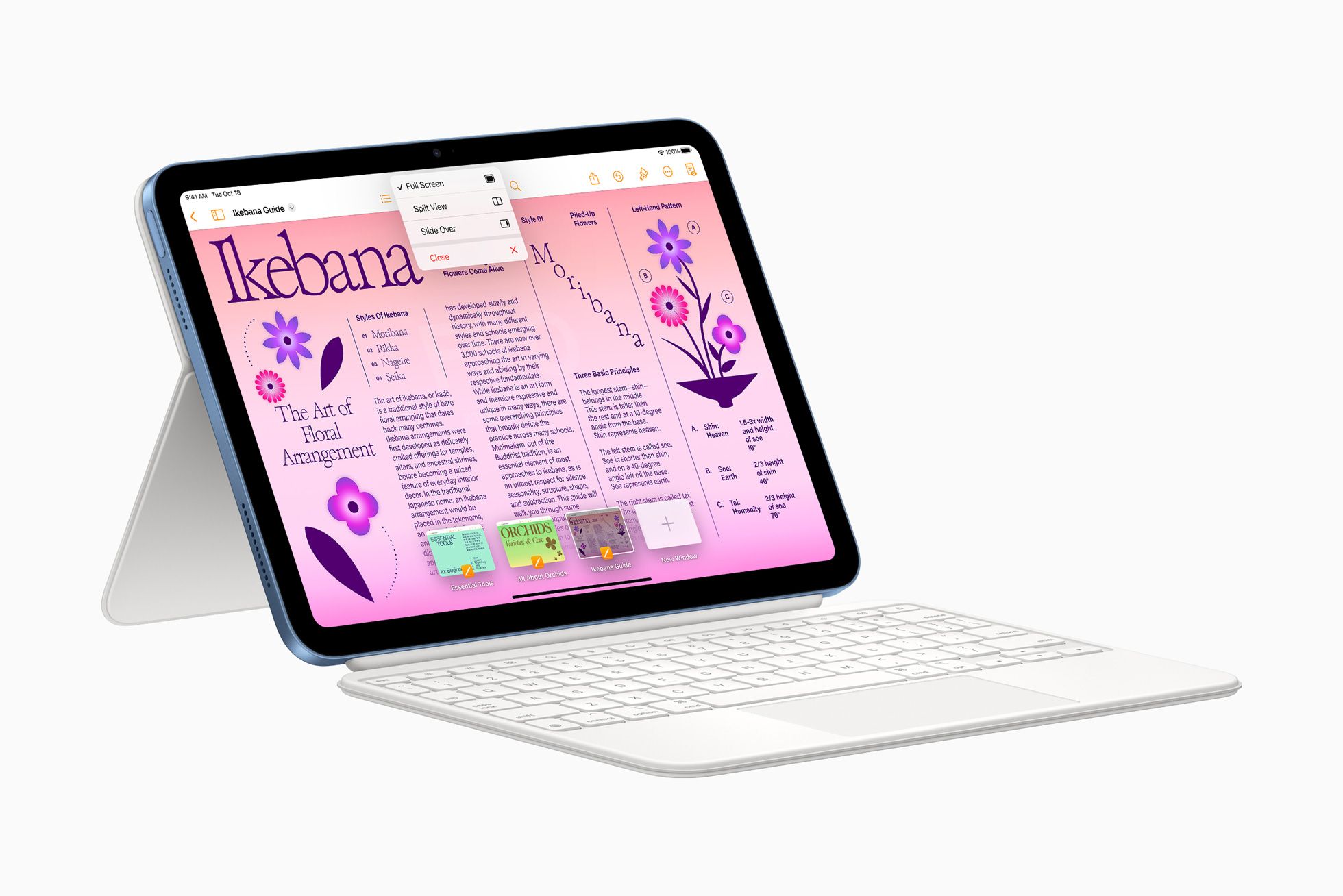 Conhece os novos acessórios para o iPad de 10ª geração