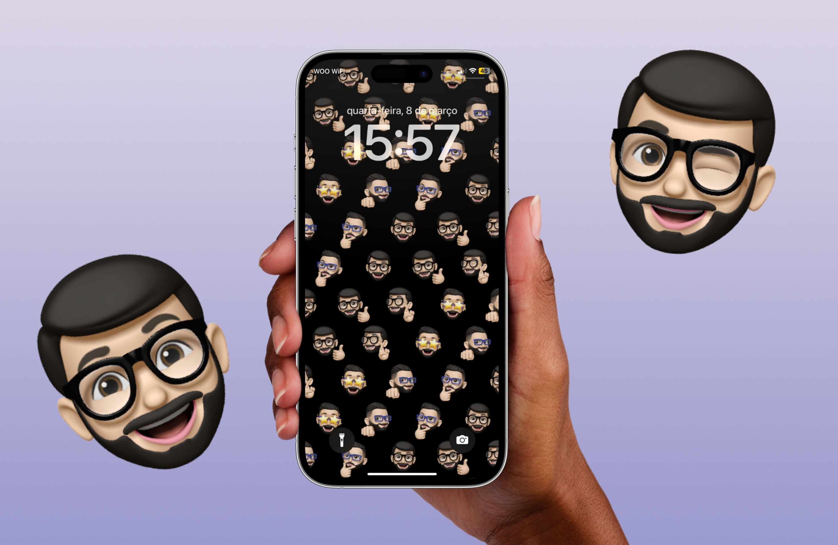 Como criar um papel de parede com Memojis para o iPhone