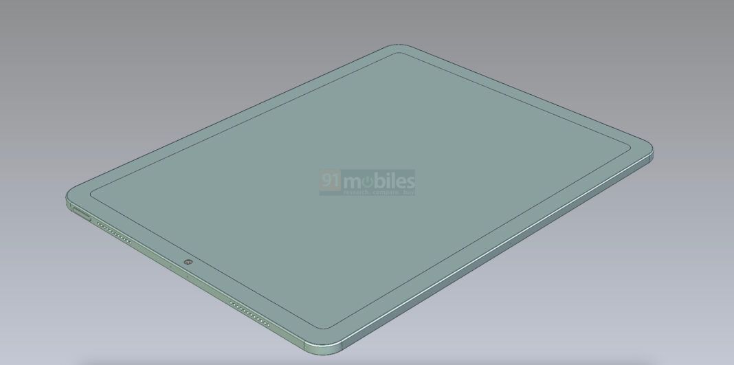 Renders mostram possível design do novo iPad Air de 12,9 polegadas