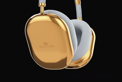 Empresa lança edição de Ouro dos AirPods Max com valor exorbitante