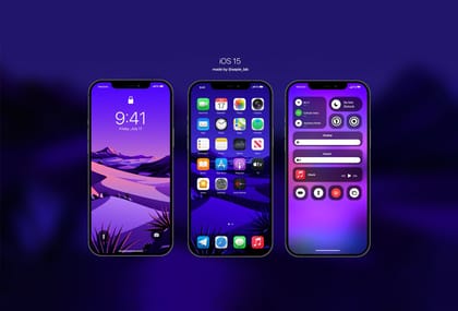 iOS 15: Central de Controlo redesenhada e suporte para exigir autenticação de Face ID e Touch ID