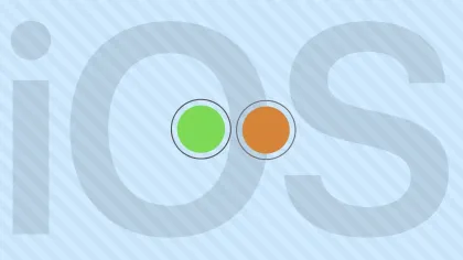 O que significam os pontos laranja e verde no ecrã do teu iPhone?