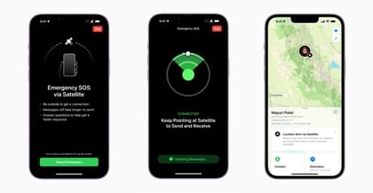 SOS de emergência via satélite disponível nos iPhones 14 dos EUA e Canadá