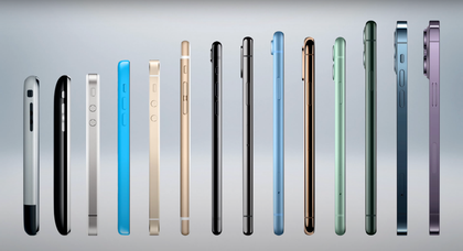 Qual a capacidade da bateria de todos os iPhones?