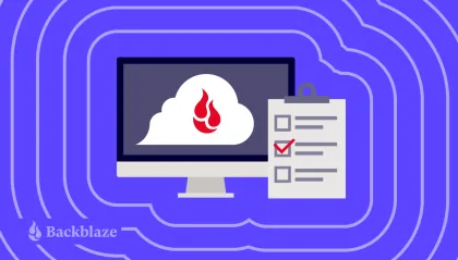 Aprende a fazer um backup seguro com a Backblaze