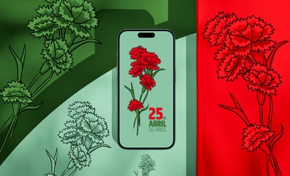50 anos do 25 de abril: Celebra a Liberdade com este wallpaper para iPhone!