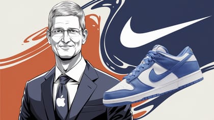 Tim Cook tem um papel cada vez mais importante na Nike