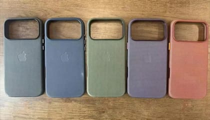 Rumor: Surgem novas imagens das capas TechWoven para o iPhone 17