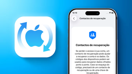 Aprende a configurar um contacto de recuperação da tua conta Apple