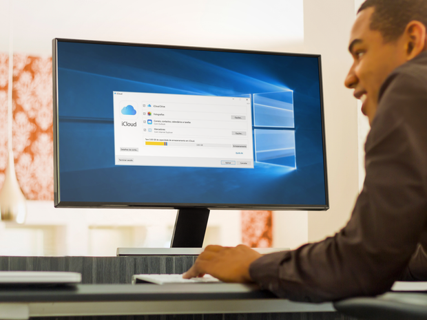 Sabias que podes aceder ao iCloud no Windows?