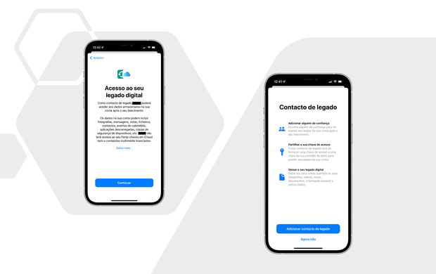Como configurar o Legado Digital no iPhone
