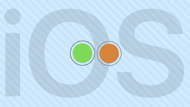 O que significam os pontos laranja e verde no ecrã do teu iPhone?