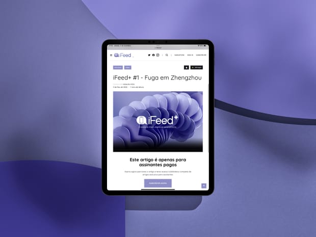 Chegou a revista do iFeed! Conhece já a iFeed+