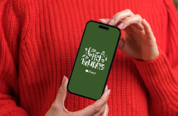 O iFeed deseja a todos umas Boas Festas!