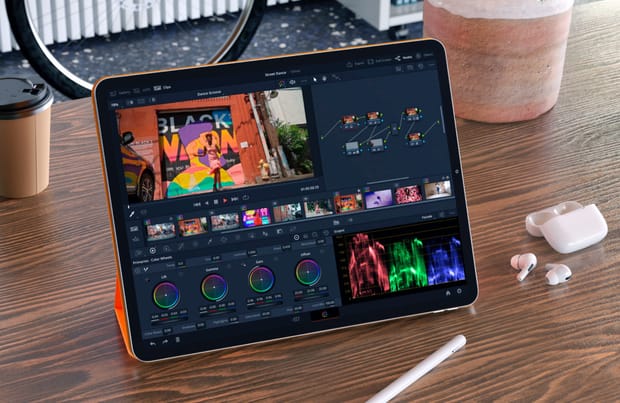 iPad acaba de ganhar a sua versão do DaVinci Resolve