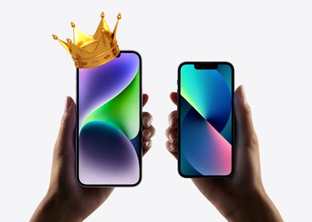 iPhone 14 Plus: mesmo fracassado, vence o 13 mini