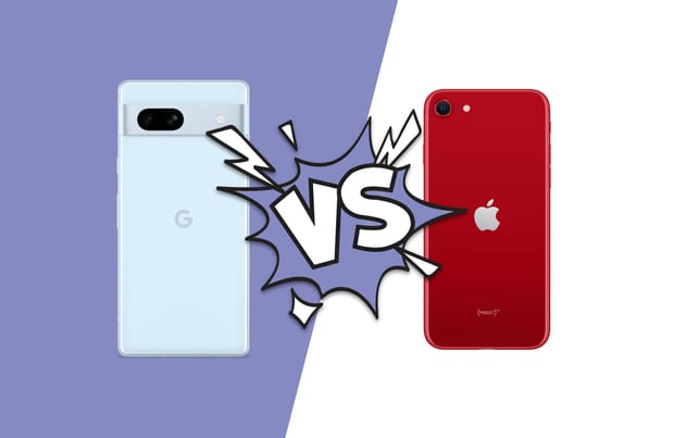 Comparativo Google Pixel 7a VS iPhone SE: a batalha da gama média